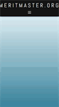 Mobile Screenshot of meritmaster.org